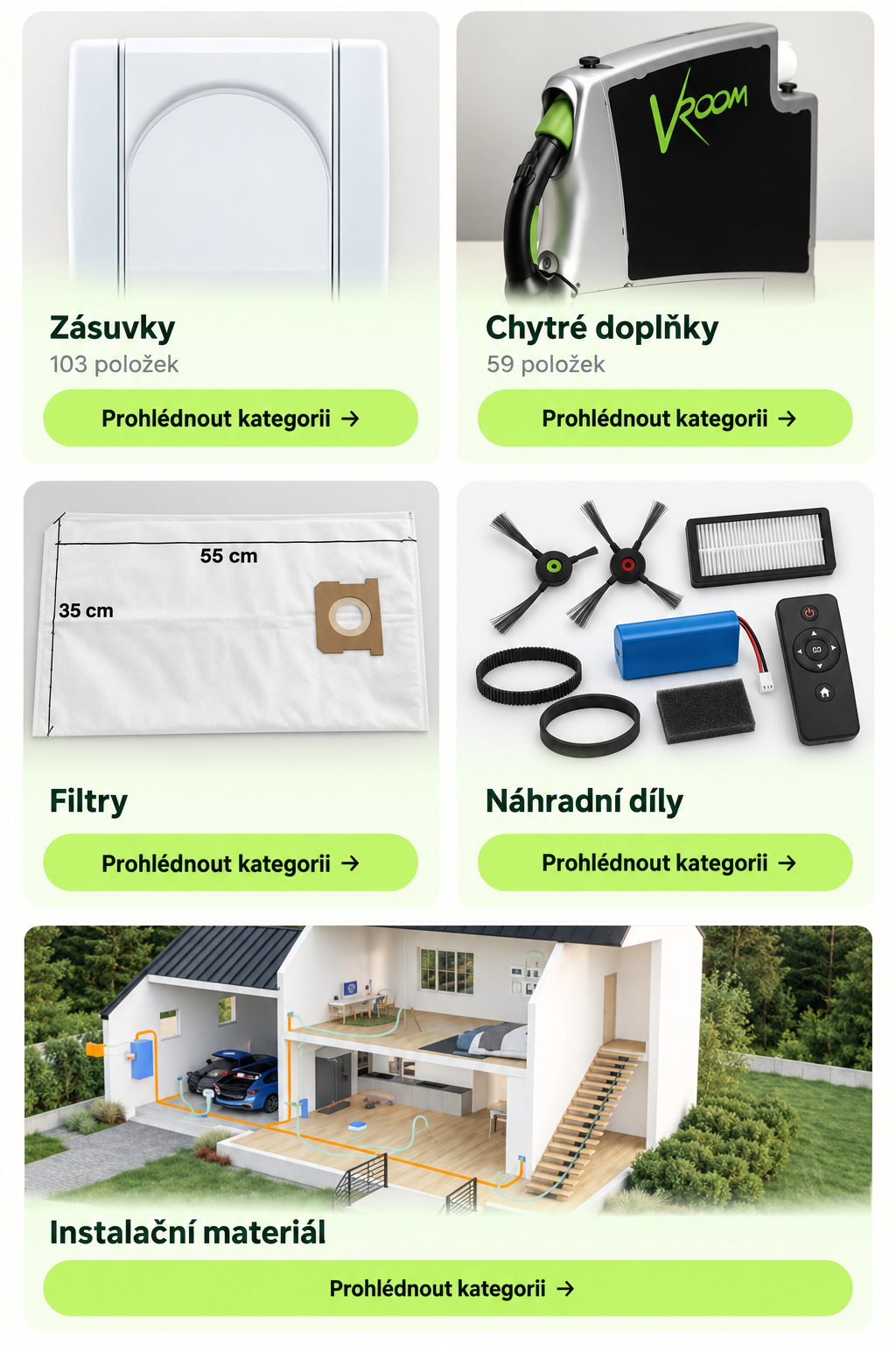 Zásuvky