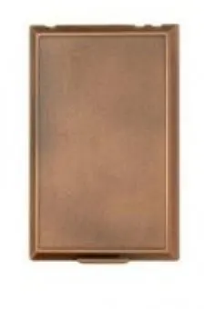 Kryt zásuvky pro Hadice ve zdi bronz